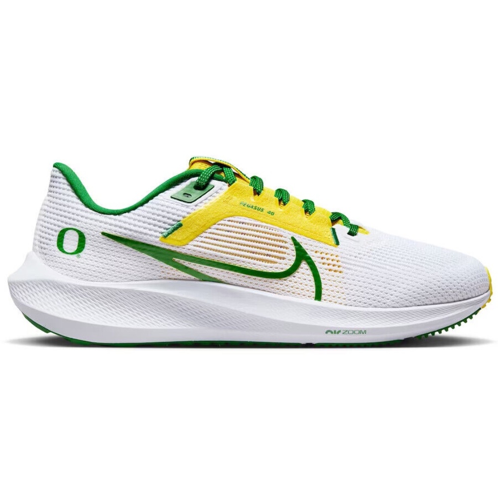 new mens 9.5 or 10.5 Nike Air Zoom Pegasus 40 Oregon Ducks PE Running Shoes FTBL